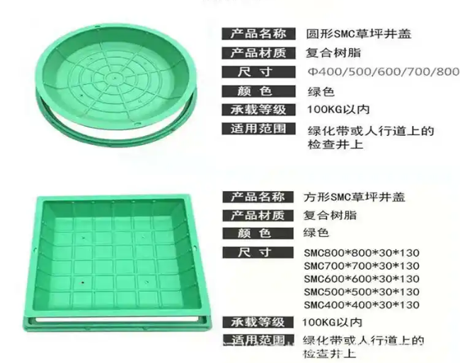 宜州树脂复合种植井盖展示